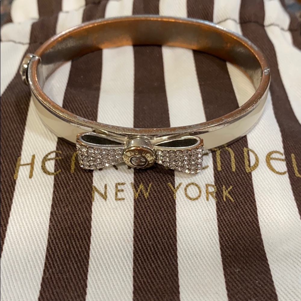 Henri bendel bow bangle